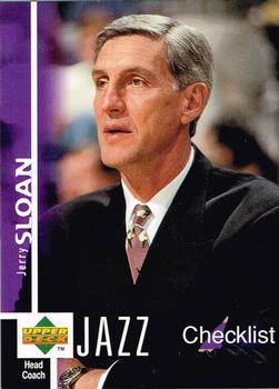 1997-98 Upper Deck Arby's Utah Jazz #NNO Jerry Sloan Front