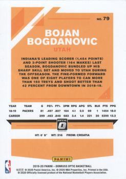 2019-20 Donruss Optic #79 Bojan Bogdanovic Back