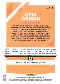 2019-20 Donruss Optic #114 Cedi Osman Back