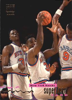 1993-94 Stadium Club - Super Teams #18 New York Knicks Front