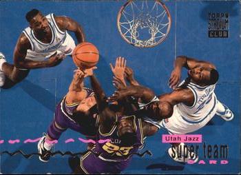 1993-94 Stadium Club - Super Teams #26 Utah Jazz Front