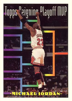 1993-94 Topps #199 Michael Jordan Front