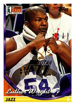 1993-94 Topps #75 Luther Wright Front