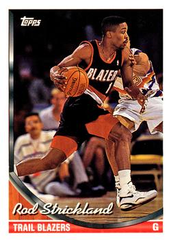 1993-94 Topps #84 Rod Strickland Front