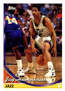 1993-94 Topps #122 Jay Humphries Front