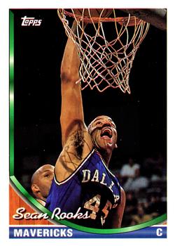 1993-94 Topps #124 Sean Rooks Front