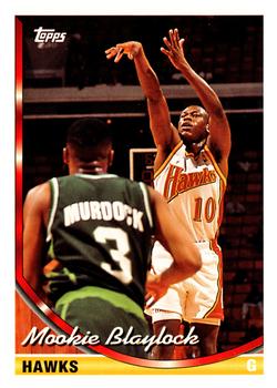1993-94 Topps #125 Mookie Blaylock Front