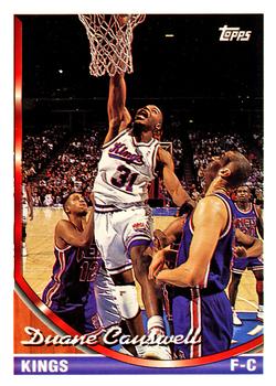 1993-94 Topps #136 Duane Causwell Front