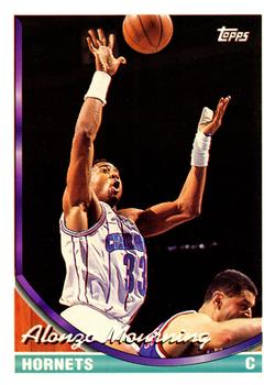 1993-94 Topps #170 Alonzo Mourning Front