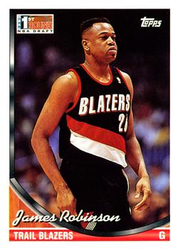 1993-94 Topps #213 James Robinson Front