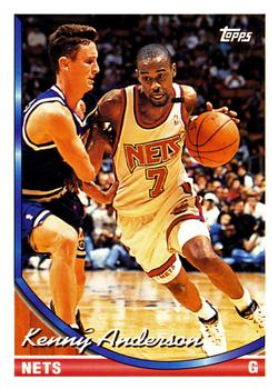 1993-94 Topps #222 Kenny Anderson Front