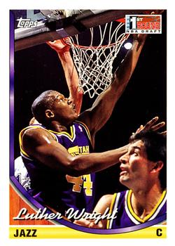 1993-94 Topps #244 Luther Wright Front