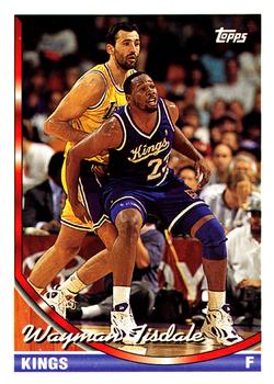 1993-94 Topps #254 Wayman Tisdale Front