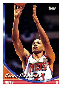 1993-94 Topps #258 Kevin Edwards Front