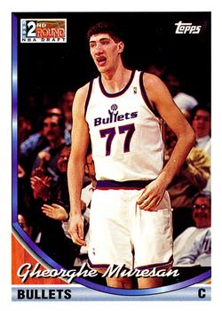1993-94 Topps #271 Gheorghe Muresan Front