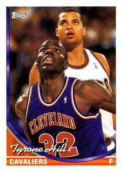 1993-94 Topps #275 Tyrone Hill Front