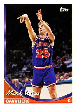  1994-95 Topps Stadium Club #185 Mark Price NM-MT Cleveland  Cavaliers Basketball Cleveland Cavaliers : Collectibles & Fine Art