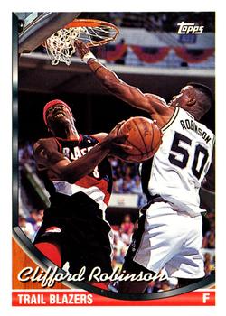 1993-94 Topps #303 Clifford Robinson Front