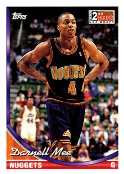 1993-94 Topps #315 Darnell Mee Front