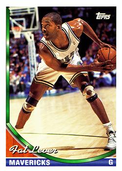 1993-94 Topps #327 Fat Lever Front