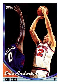 1993-94 Topps #329 Eric Anderson Front