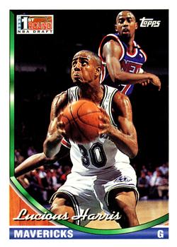 1993-94 Topps #353 Lucious Harris Front