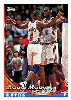 1993-94 Topps #354 Danny Manning Front