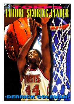 1993-94 Topps #388 Derrick Coleman Front