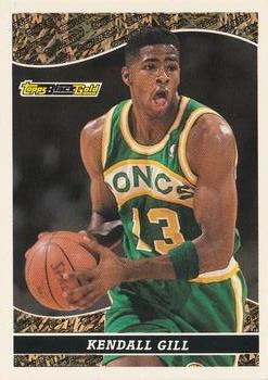 1993-94 Topps - Black Gold #25 Kendall Gill Front