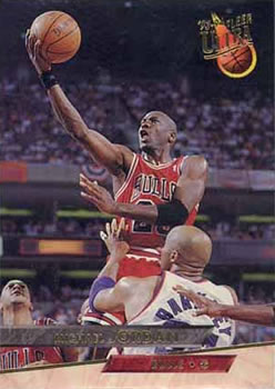 1993-94 Ultra #30 Michael Jordan Front
