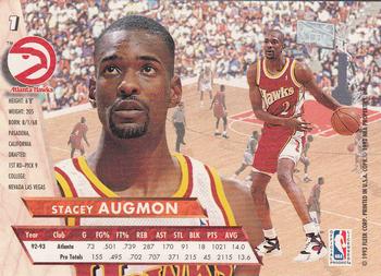 1993-94 Ultra #1 Stacey Augmon Back