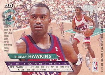 1993-94 Ultra #20 Hersey Hawkins Back