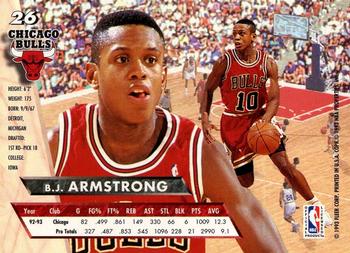 1993-94 Ultra #26 B.J. Armstrong Back