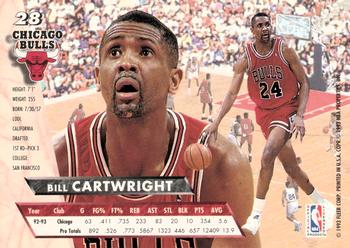 1993-94 Ultra #28 Bill Cartwright Back