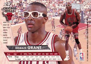 1993-94 Ultra #29 Horace Grant Back