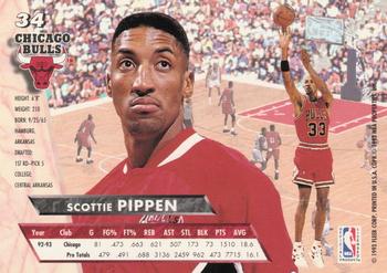 1993-94 Ultra #34 Scottie Pippen Back