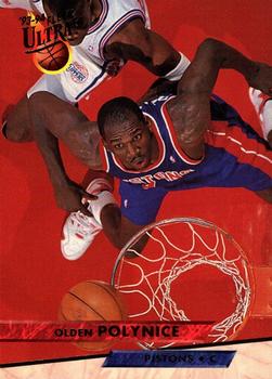 1993-94 Ultra #59 Olden Polynice Front