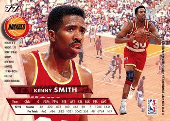 1993-94 Ultra #77 Kenny Smith Back