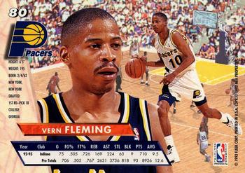1993-94 Ultra #80 Vern Fleming Back