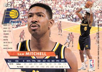 1993-94 Ultra #82 Sam Mitchell Back