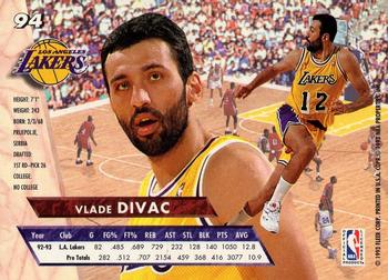 1993-94 Ultra #94 Vlade Divac Back