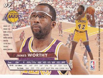 1993-94 Ultra #97 James Worthy Back
