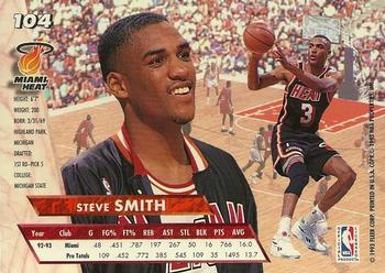 1993-94 Ultra #104 Steve Smith Back