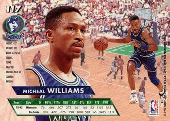 1993-94 Ultra #117 Micheal Williams Back