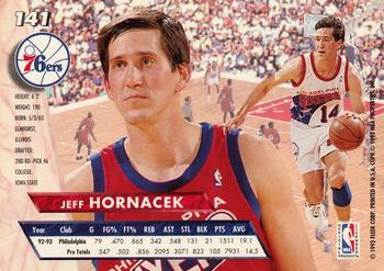 1993-94 Ultra #141 Jeff Hornacek Back