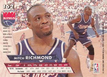 1993-94 Ultra #162 Mitch Richmond Back