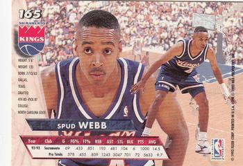 1993-94 Ultra #165 Spud Webb Back