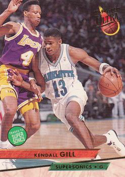 1993-94 Ultra #176 Kendall Gill Front