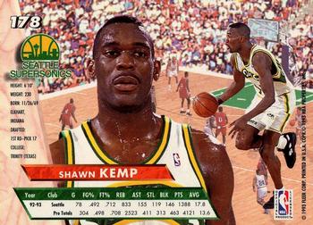 1993-94 Ultra #178 Shawn Kemp Back