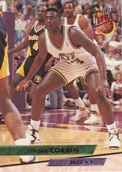 1993-94 Ultra #185 Tyrone Corbin Front